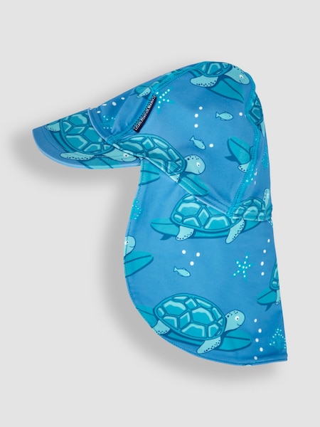 JoJo Maman Bébé Aqua Blue UPF 50 Sun Protection Hat (D81467) | €22