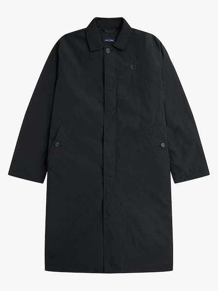 Fred Perry Nylon Mac Black Jacket (D81952) | €114