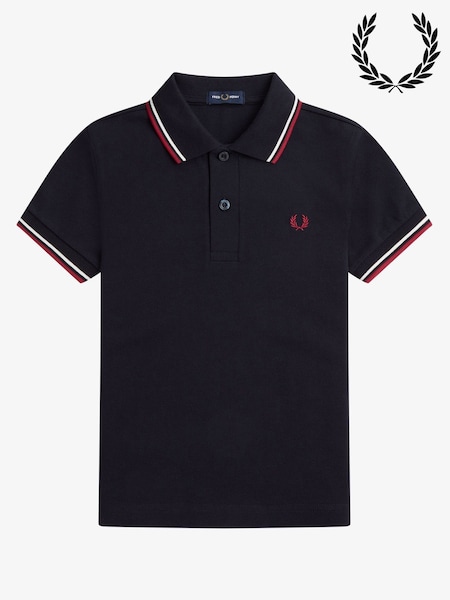Fred Perry Kids Twin Tipped Polo Shirt (D82102) | €69 - €77