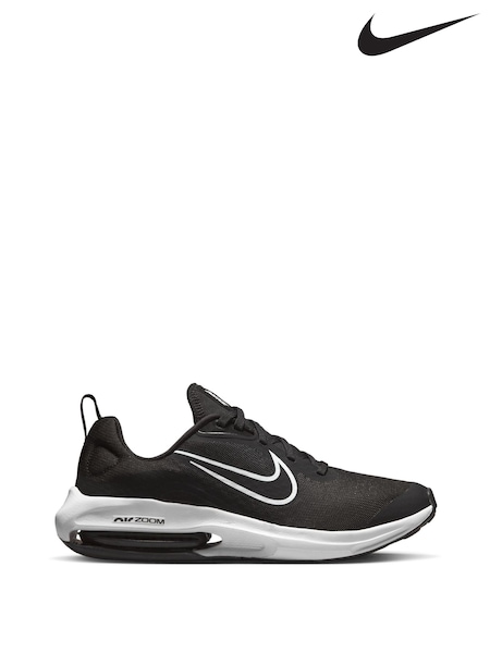 Nike Black/White Youth Air Zoom Arcadia 2 Running Trainers (D82111) | €51
