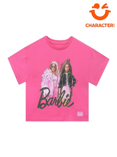 Character Barbie Logo 100% Cotton T-Shirt (D82249) | 100 LEI