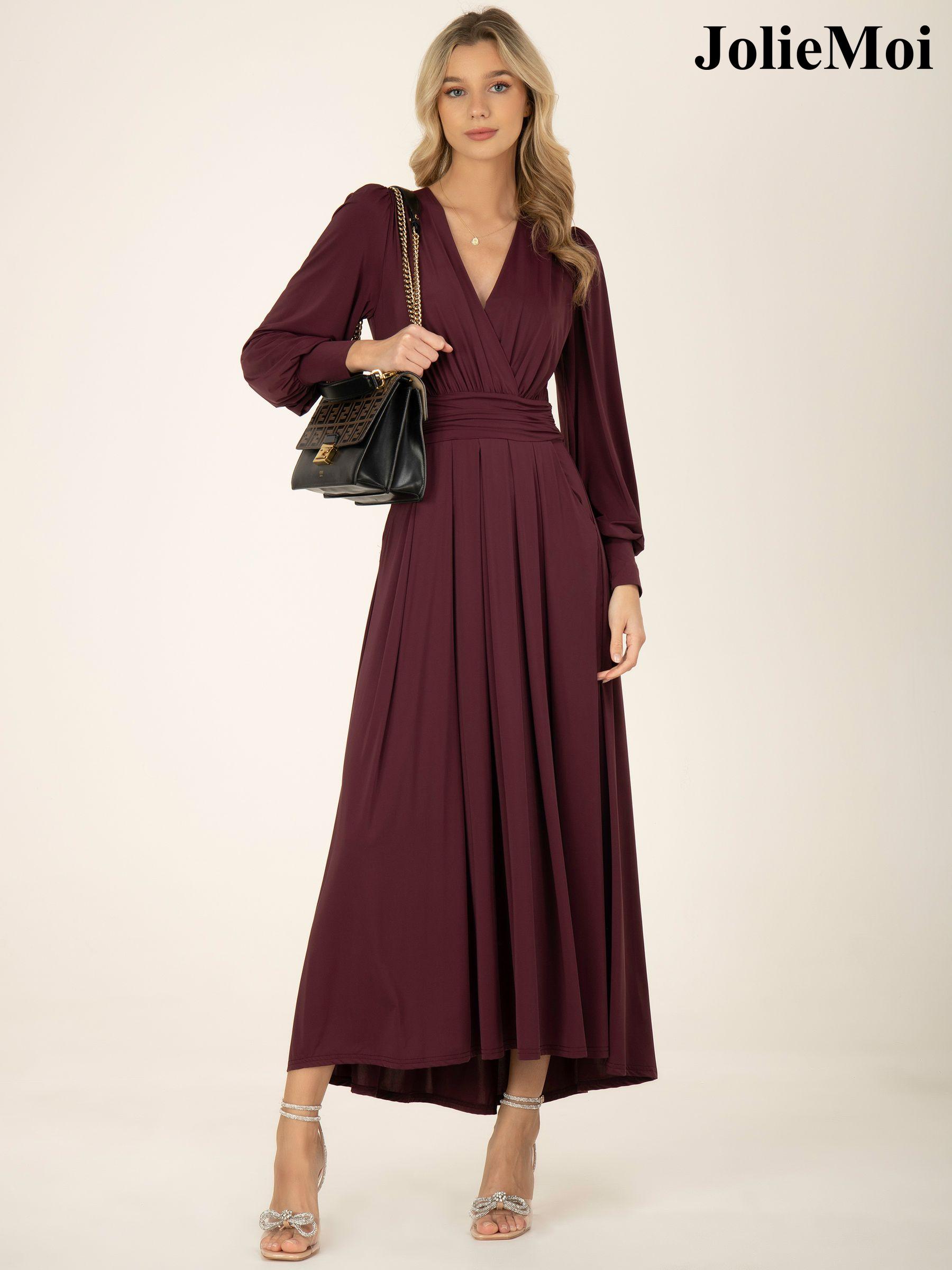 Plunge Dresses Plunge Wrap Maxi Dresses Next Luxembourg