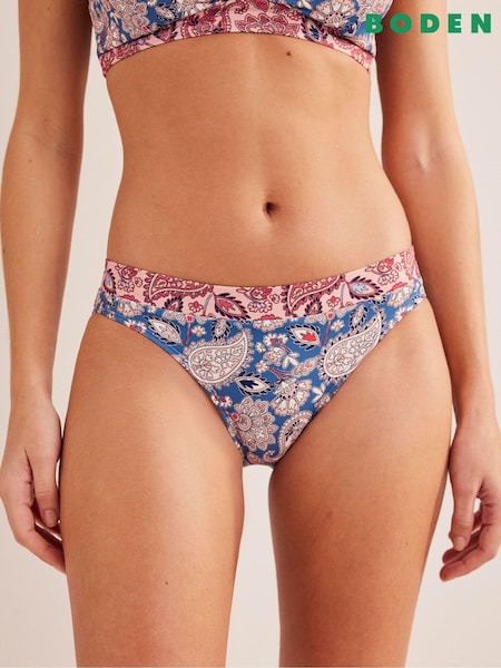 Boden Blue Panel Bikini Bottoms (D82305) | €19