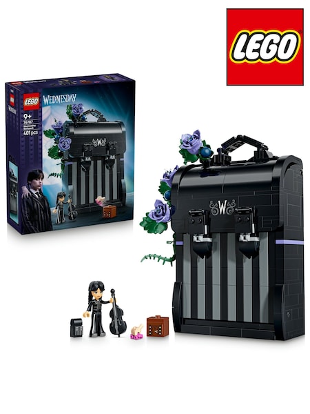 Lego Wednesday Backpack Kids’ Toy With Thing Figure 76787