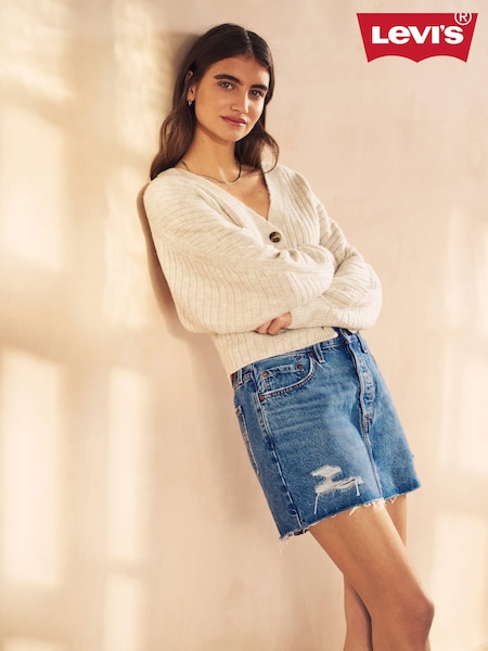 Levi's® Mid Blue 100% Cotton Icon Skirt (D83338) | €41