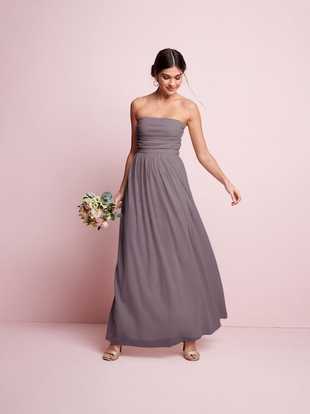 Malve/Violett - Mesh Multiway Bridesmaid Wedding Maxi Dress (D83564) | 26 €