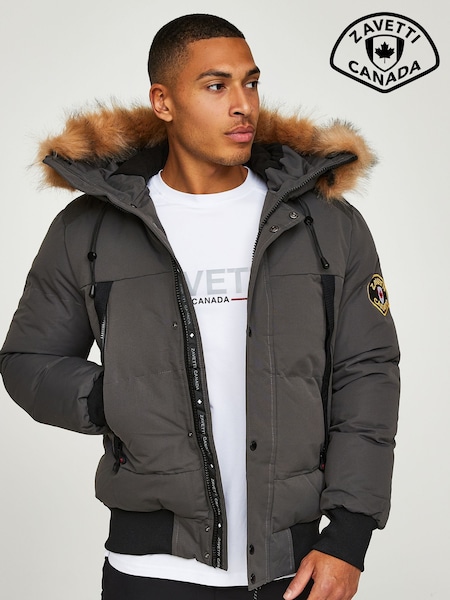 Asfaltti - Zavetti Canada Mens Aylmer Bomber Parka Jacket (D83800) | €132