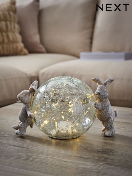 Grey Rabbit Battery Operated Feature Light (D84563) | €33