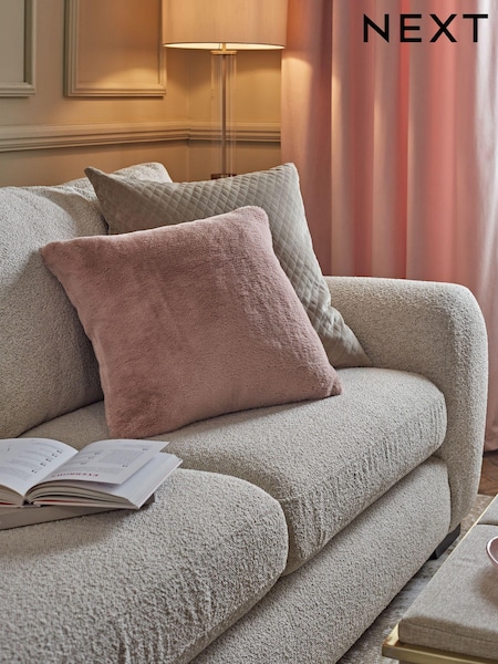 Soft To Touch Plush Faux Fur Cushion (D84723) | ‏74 د.إ.‏