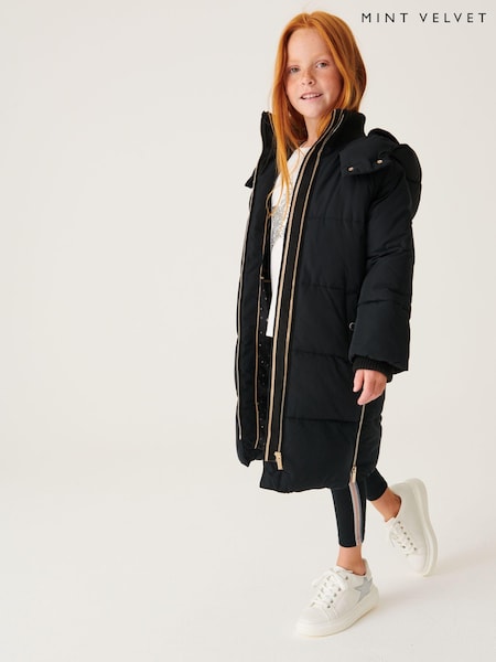 Mint Velvet Black Padded Coat (D85445) | € 54 - € 61