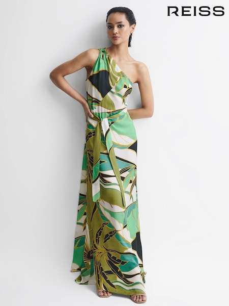 Reiss Tina Jungle Print Maxi Dress (D85802) | ‏1,786 د.إ.‏
