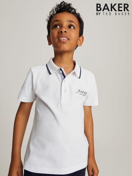 Baker by Ted Baker 100% Cotton Polo Shirt (D85961) | R$ 160 - R$ 215