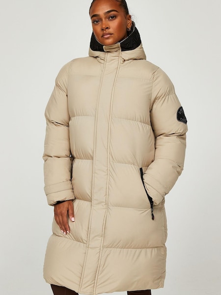 Zavetti Canada Stone Alora Longline Puffa Jacket (D85968) | €53
