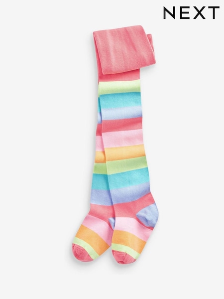 Monivärinen - Cotton Rich Rainbow Stripe Tights (D86507) | €8 - €9