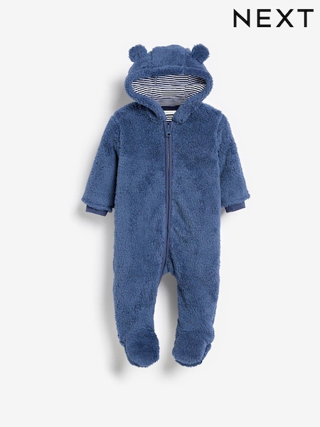 Bleu marine - Pyjama Cosy Fleece Bear Bébé (0-18mths) (D86521) | € 14 - € 16