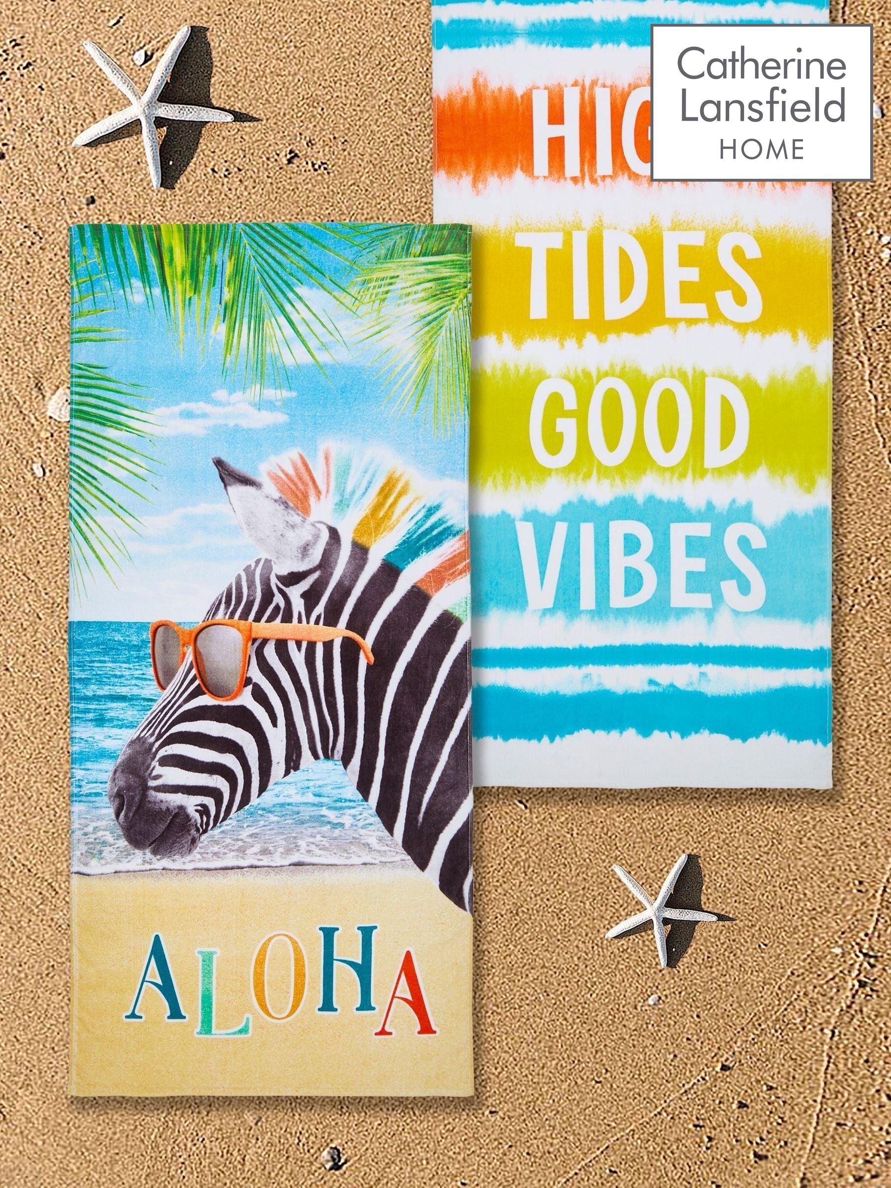 Beach Towels Catherine Lansfield Natural Next Luxembourg