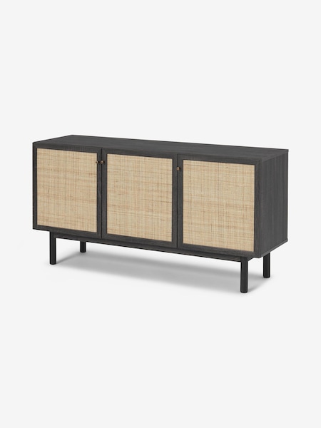 MADE.COM Black Pavia Rattan Large Sideboard (D86957) | €473