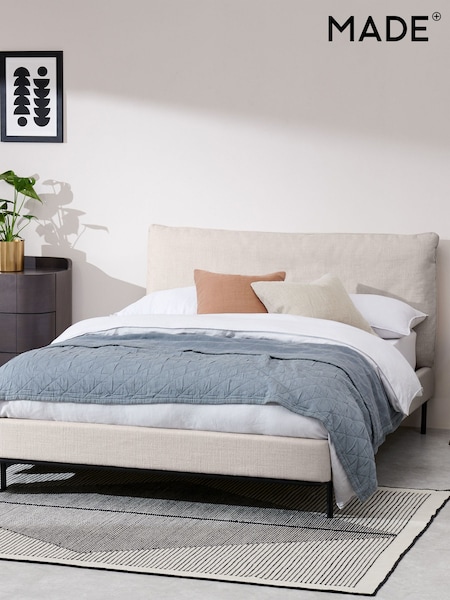 MADE.COM Oatmeal Harlow Bed Frame (D87173) | €756 - €1,007