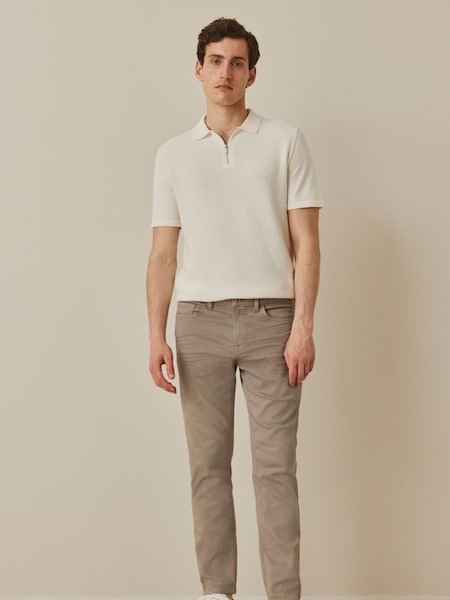 Stone Natural Slim Fit Comfort Stretch Jeans (D87212) | € 9