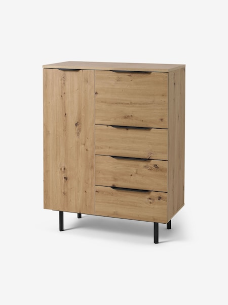 MADE.COM Distressed Oak Effect Damien Highboard (D87309) | €314
