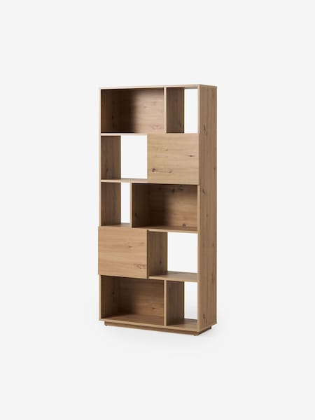 MADE.COM Distressed Oak Effect Hopkins Narrow Bookcase (D87331) | €377