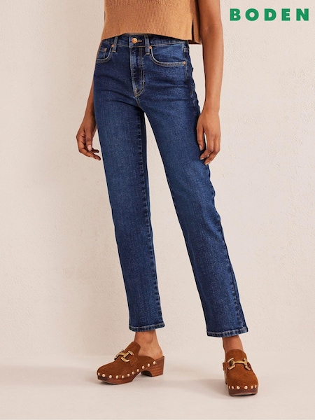 Boden Blue Mid Rise Slim Jeans (D87408) | €46