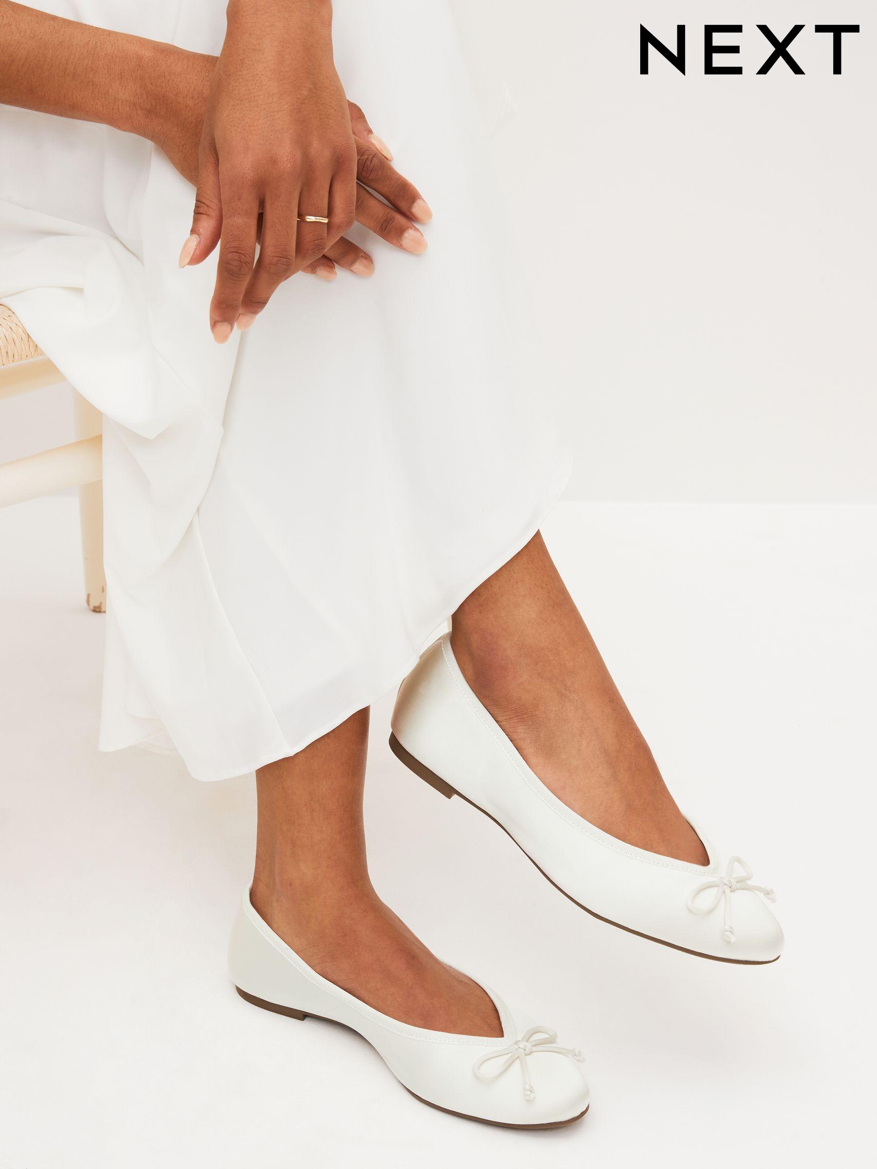 Next white pumps hot sale