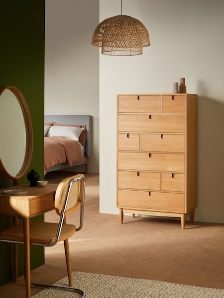 MADE.COM Oak Penn 9 Drawer Chest of Drawers (D87808) | €1,133