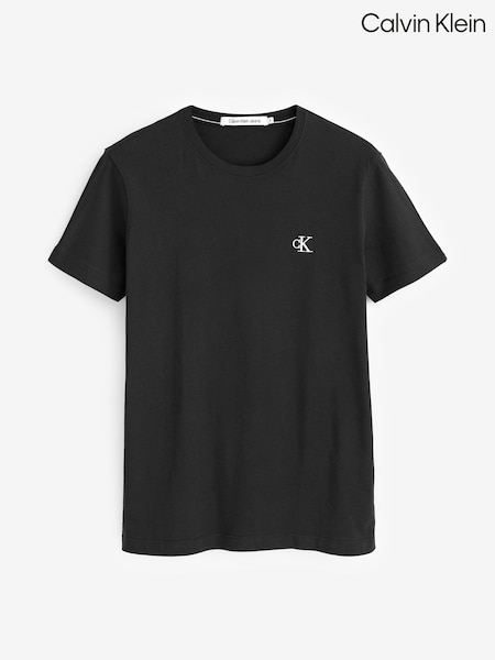 Negru - Tricou Calvin Klein Slim Essential (D88074) | 182 LEI