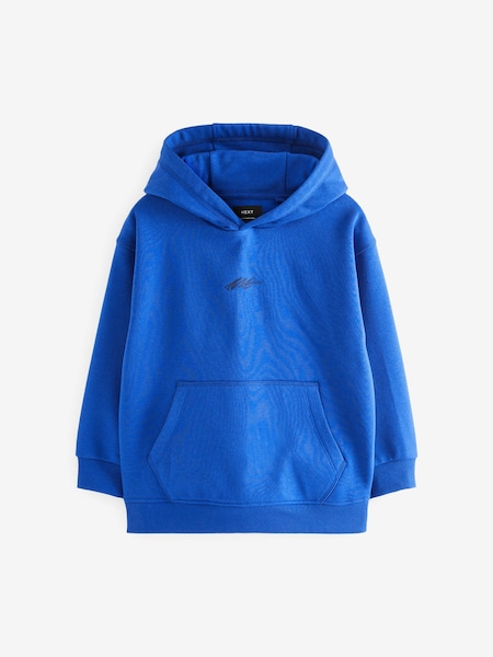 Blue Plain Jersey Hoodie (3-16yrs) (D88080) | €5.50 - €10.50