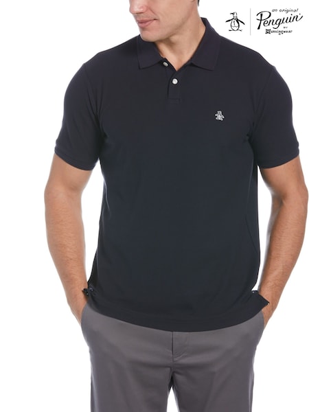 Original Penguin Blue Daddy Pique Polo (D89173) | AED291