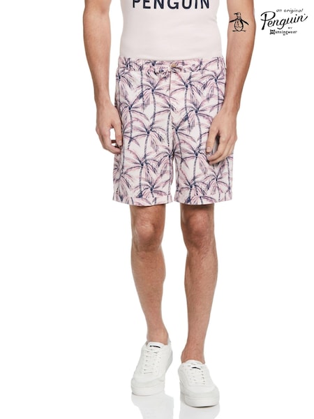 Original Penguin Pink Cotton/Linen Shorts (D89179) | €37