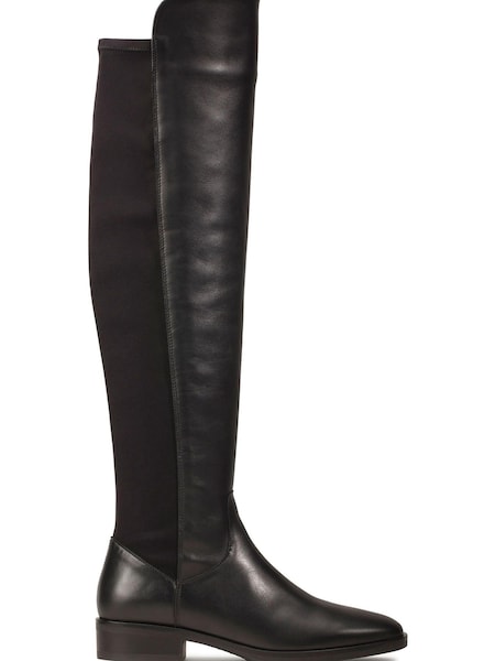Clarks Black Leather Pure Caddy Boots (D89595) | €95