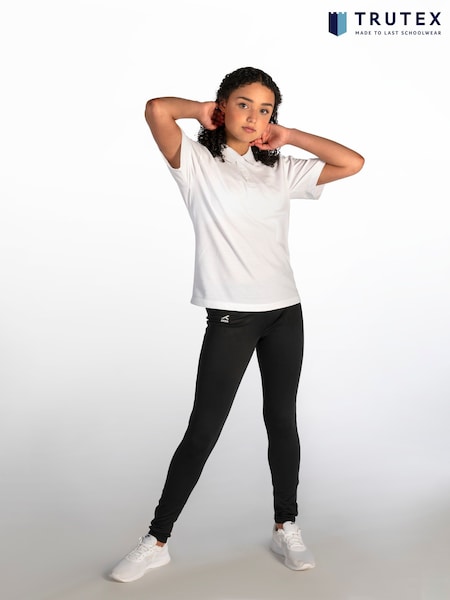 Trutex Akoa Sports School Black Leggings (D89984) | 74 LEI - 91 LEI
