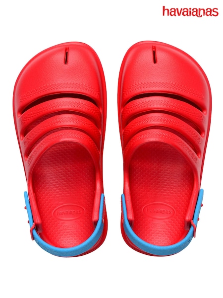 Roșu - Sandale de casă pentru copii Havaianas (D90076) | 103 LEI