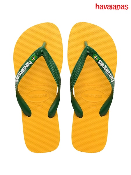 Amarillo - Havaianas Brasil Logo Flip Flop (D90100) | 42 €