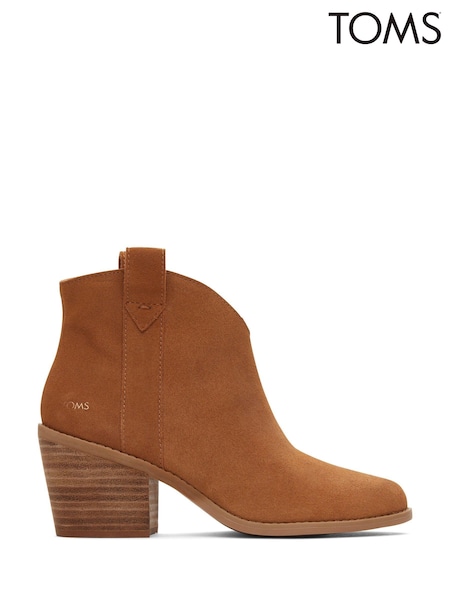 Braun - Toms Constance Westernstiefel aus Veloursleder (D90130) | 42 €