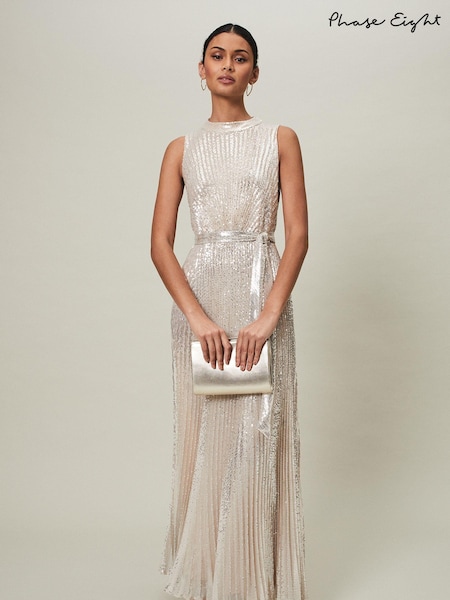 Phase Eight Simara Sequin Maxi Dress (D90380) | ‏1,252‏₪