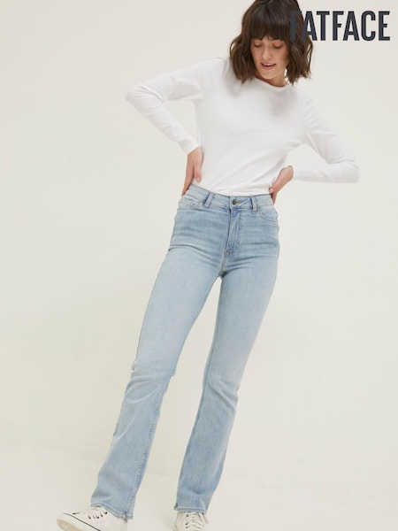 FatFace Blue Brooke Bootcut Jeans (D90560) | €34