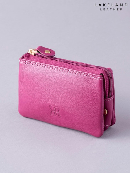 Karpalo Vaaleanpunainen - Lakeland Leather Multi Pocket Coin Kukkaro (D91255) | €32
