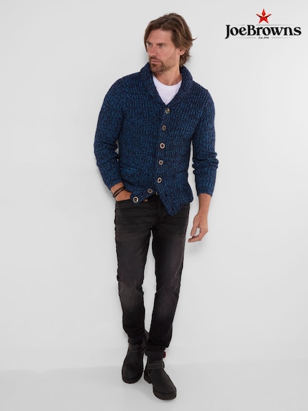 Blue - Regular Joe Browns Anchor Cardigan