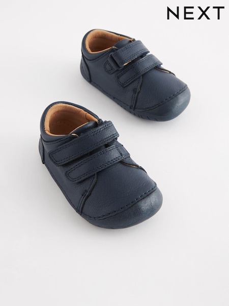 Navy Blue Wide Fit (G) Crawler Shoes (D91922) | R$ 235