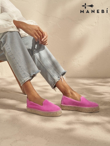 Manebi Suede Hamptons Espadrille (D93210) | €79