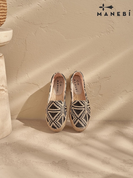 Manebi Suede Hamptons Espadrille (D93221) | €64