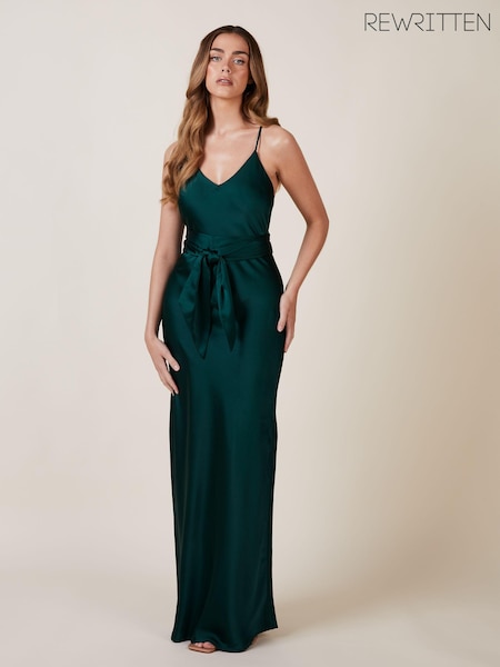 Rewritten Brooklyn Bridesmaid Dress With Waist Tie (D93643) | ‏32 ر.ع.‏