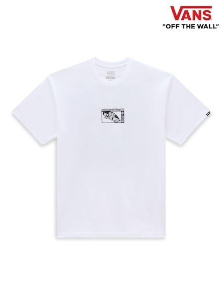 Vans Mens Tech Box Short Sleeve 100% Cotton T-Shirt (D93857) | €20