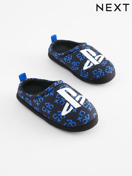 črna - PlayStation Sporty Mule Slippers (D94392) | € 13 - € 15