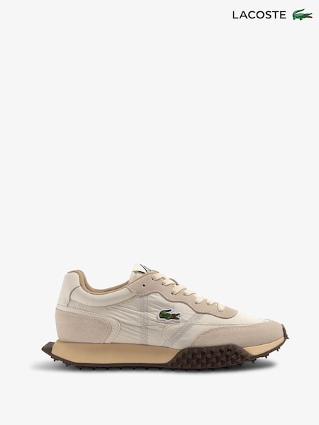 Lacoste Beige L-Spin Deluxe 3.0 Trainers (D94592) | €51