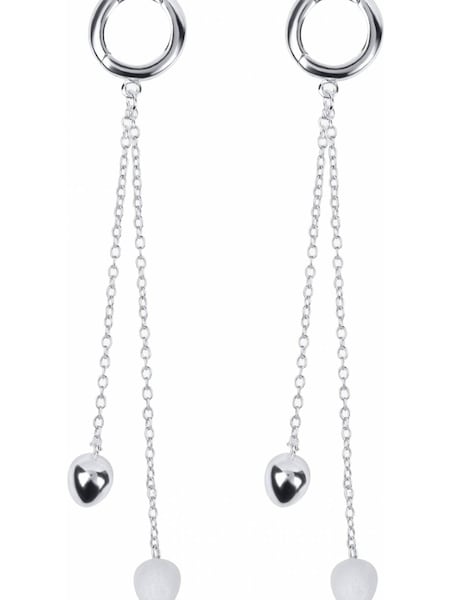 Jasper Conran London Ladies Silver Tone Jewellery Earrings (D95260) | €164