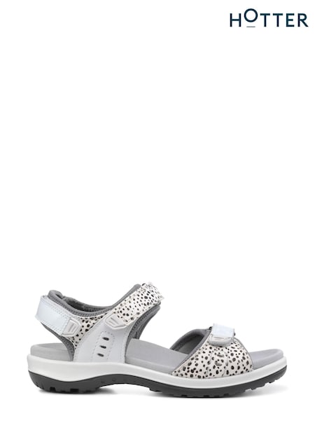 Hotter Walk II Touch Fastening Regular Fit Sandals (D95484) | €66